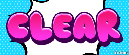 Clear Text Effect