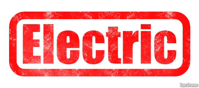 Electric Text effect