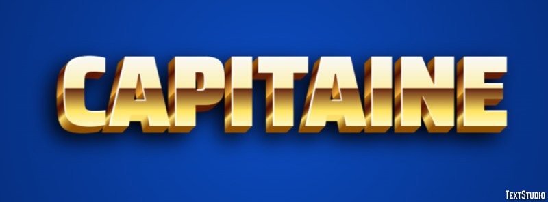 Capitaine Effet de Texte