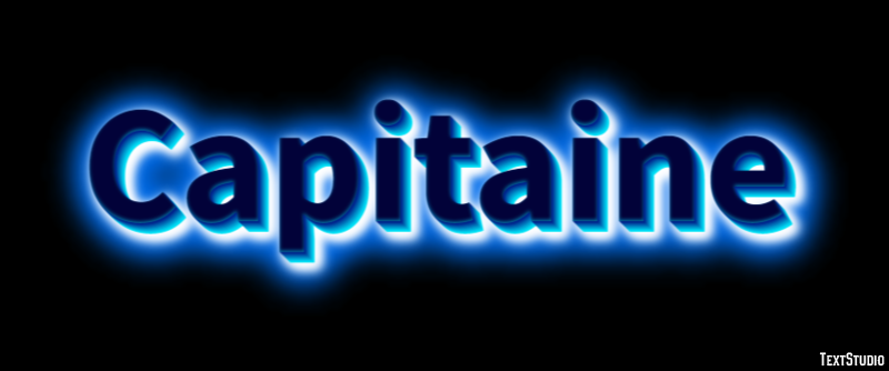 Capitaine Effet de Texte