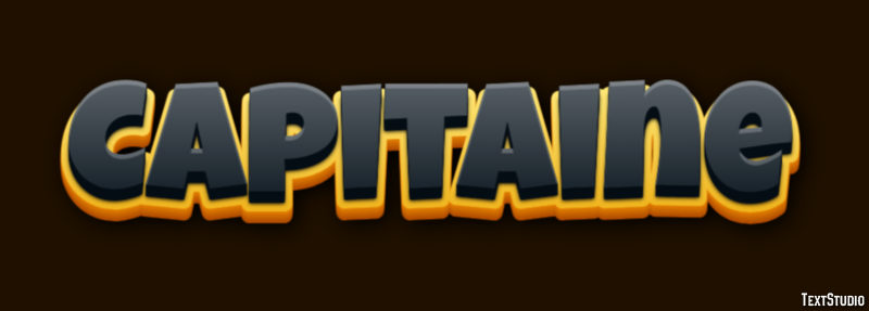 Capitaine Effet de Texte