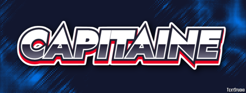 Capitaine Effetto testo