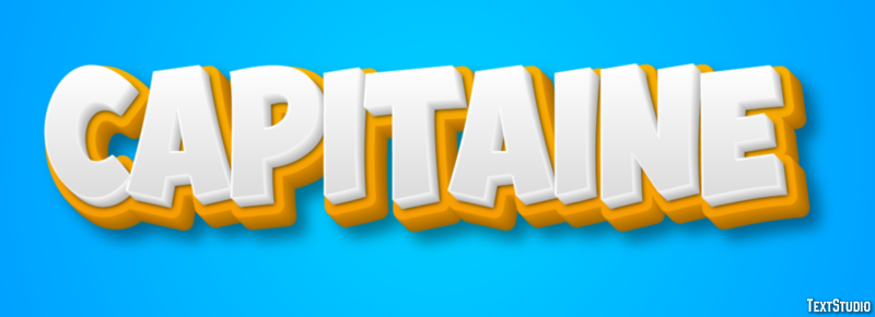 Capitaine Effet de Texte