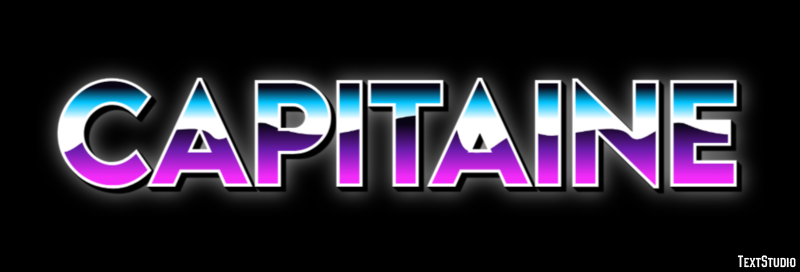 Capitaine Effetto testo
