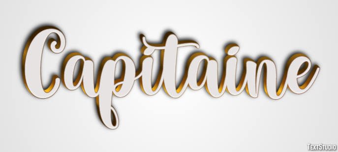 Capitaine Effet de Texte