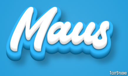 Maus Texteffekt
