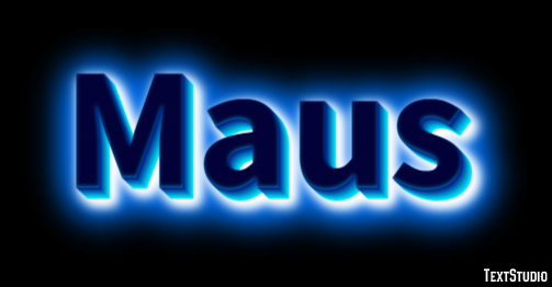 Maus Texteffekt