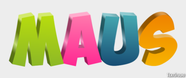Maus Texteffekt