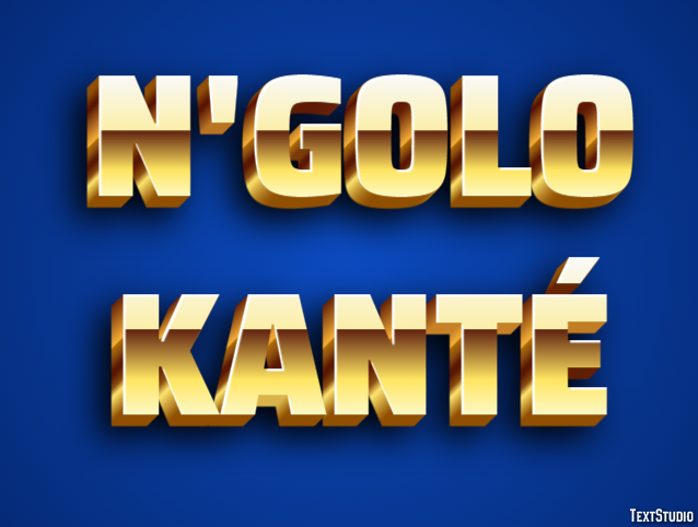 N'Golo Kanté Efeito do texto