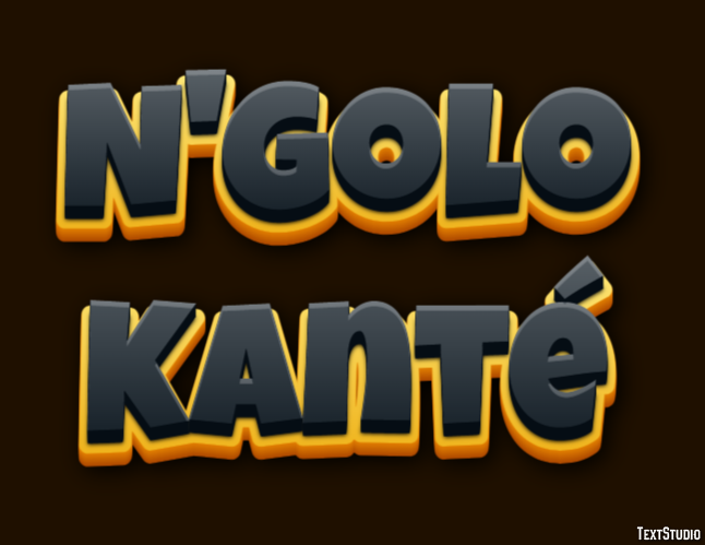 N'Golo Kanté Efeito do texto