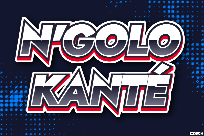N'Golo Kanté Efeito de texto