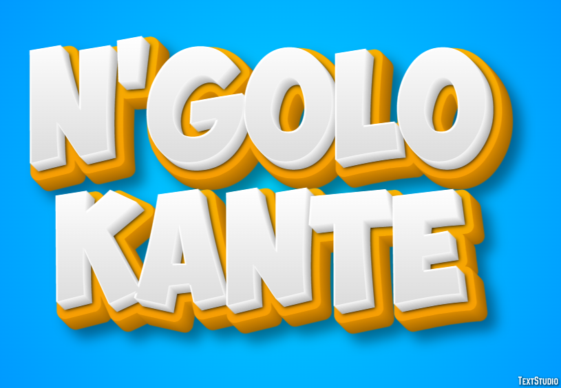N'Golo Kanté Efeito do texto