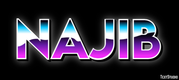 Najib Text Effect