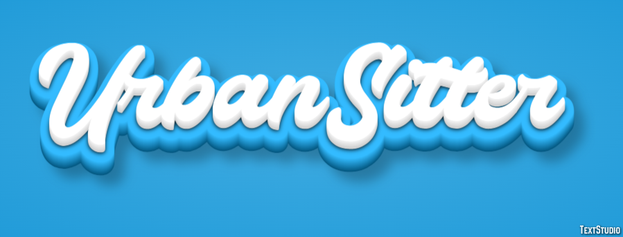 UrbanSitter Texteffekt