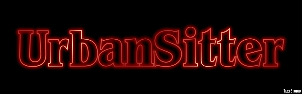 UrbanSitter Texteffekt