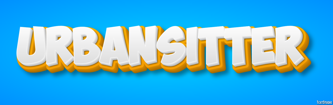 UrbanSitter Texteffekt