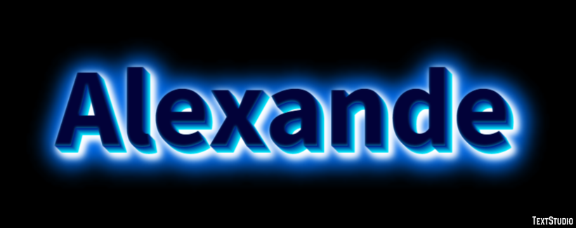 Alexande Texteffekt