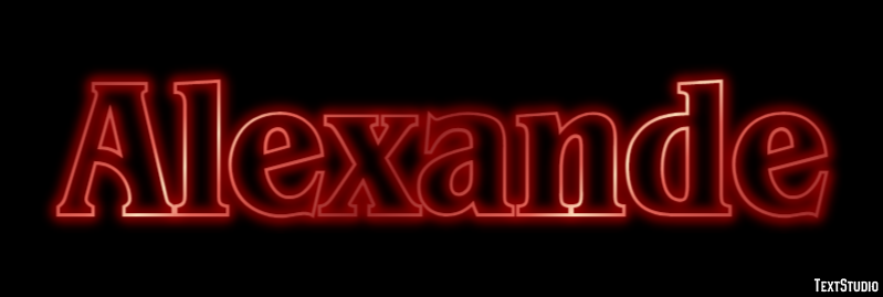 Alexande Text Effect