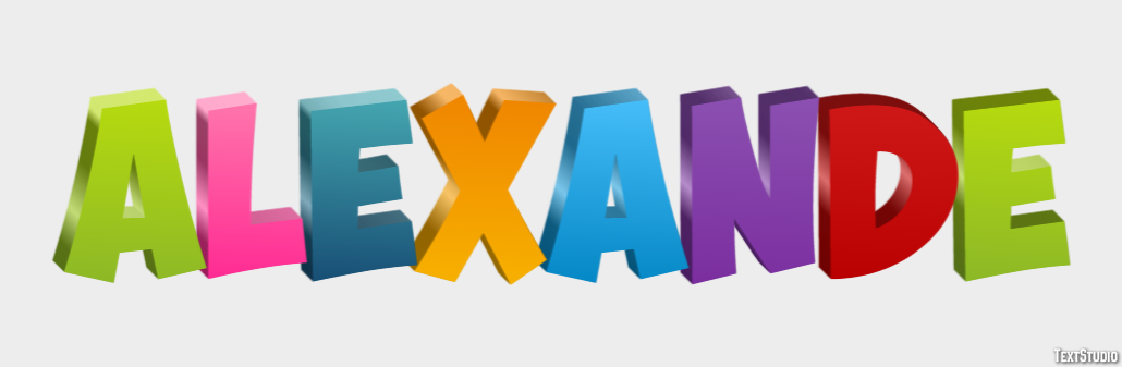Alexande Text Effect