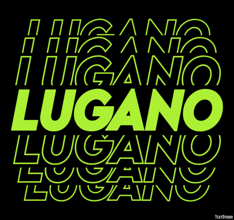 Lugano Efekt tekstowy