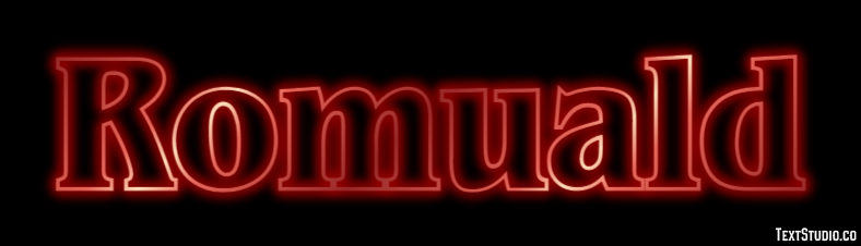 Romuald テキスト効果
