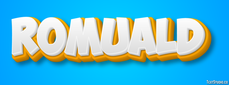 Romuald Efecto de Texto