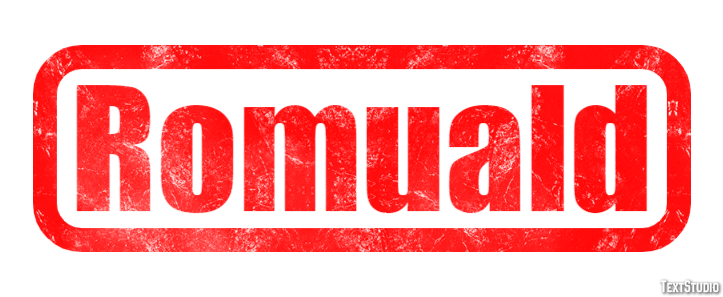 Romuald テキスト効果