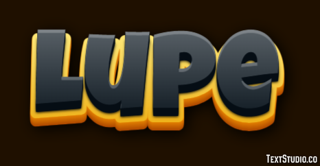 Lupe Effet de Texte