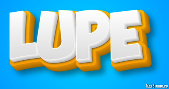 Lupe Texteffekt