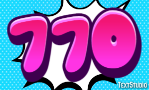 770 Effet de Texte