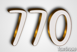 770 Texteffekt
