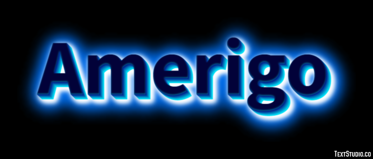 Amerigo Text effect