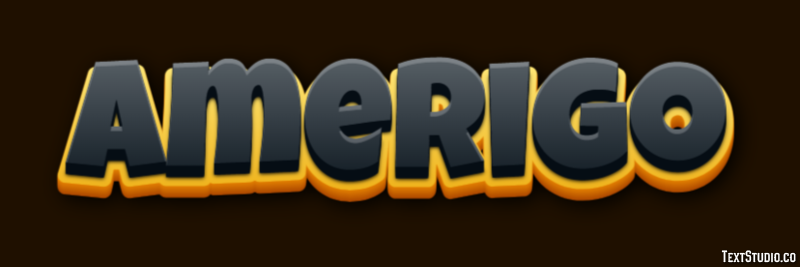 Amerigo Text effect