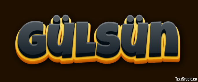 Gülsün Text Effect