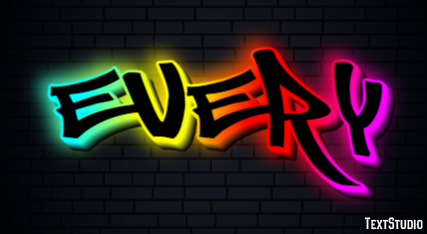 Every Efecto de texto