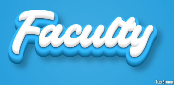 Faculty Text Effect