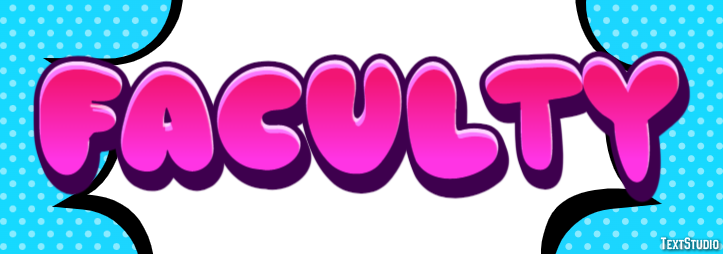 Faculty Text Effect