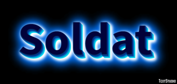 Soldat Effet de Texte