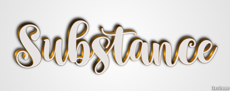 Substance Efeito de texto
