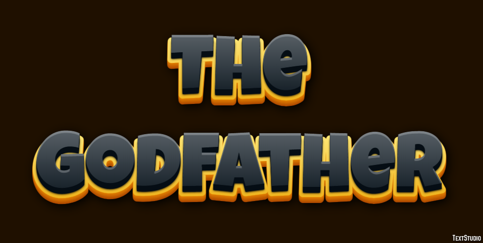 The Godfather Texteffekt