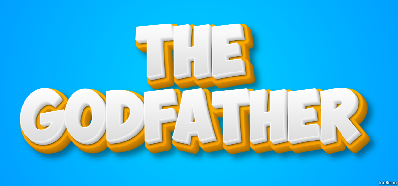 The Godfather Texteffekt