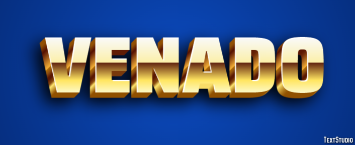 Venado Efecto de Texto