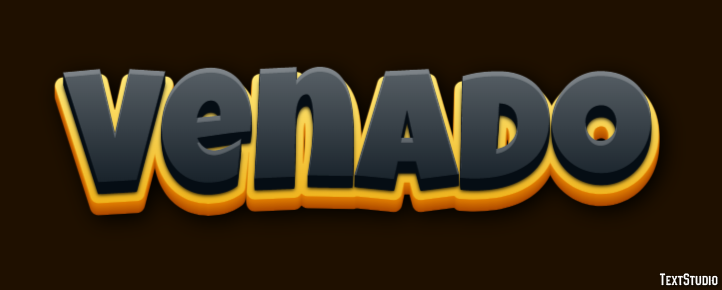 Venado Efecto de Texto