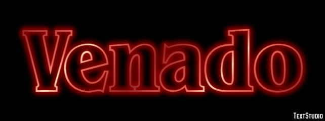 Venado Efecto de Texto