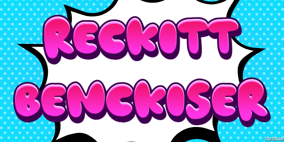 Reckitt Benckiser Effet de Texte