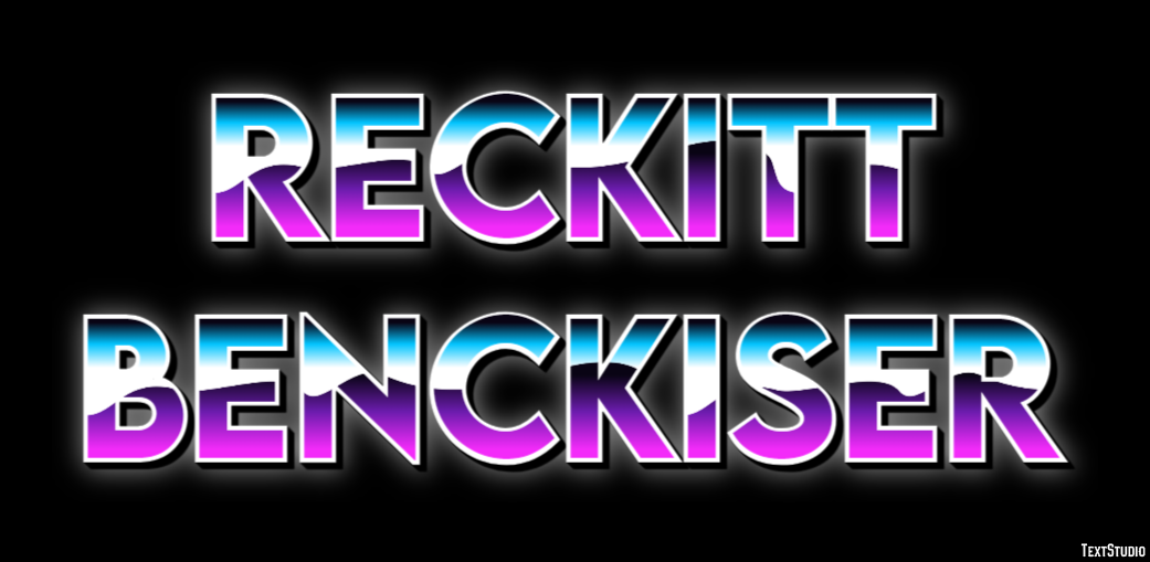 Reckitt Benckiser Effet de Texte