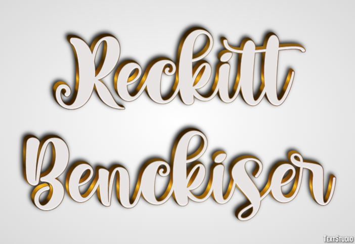 Reckitt Benckiser Effet de texte