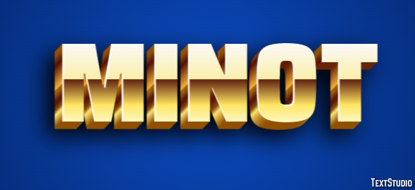 Minot Efekt tekstowy
