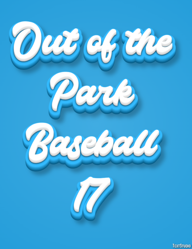 Out of the Park Baseball 17 Текстовый эффект