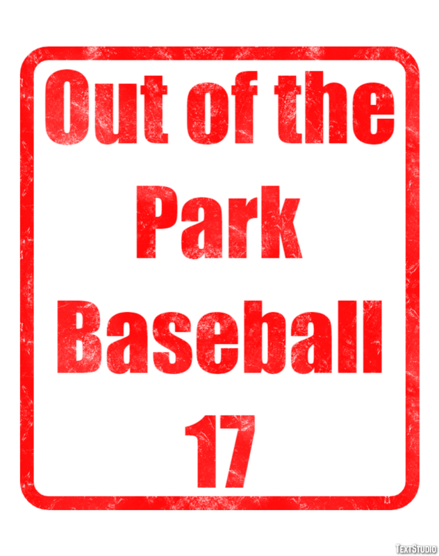 Out of the Park Baseball 17 Текстовый эффект